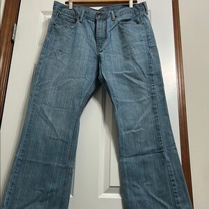 Levi’s 527 Blue Bootcut Jeans with Classic Denim Style - 36/30